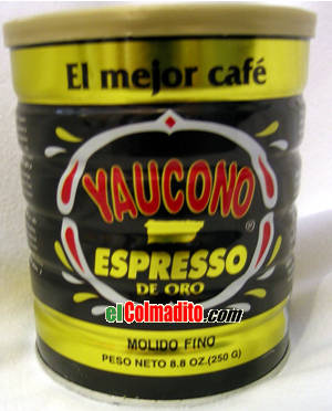 Dulces Tipicos Yaucono Espresso de Oro, Puerto Rican Expresso Coffee Puerto Rico